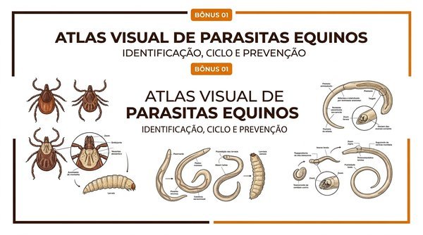 Capa Atlas Visual de Parasitas Equinos